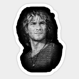 Patrick Swayze*Halftone Sticker